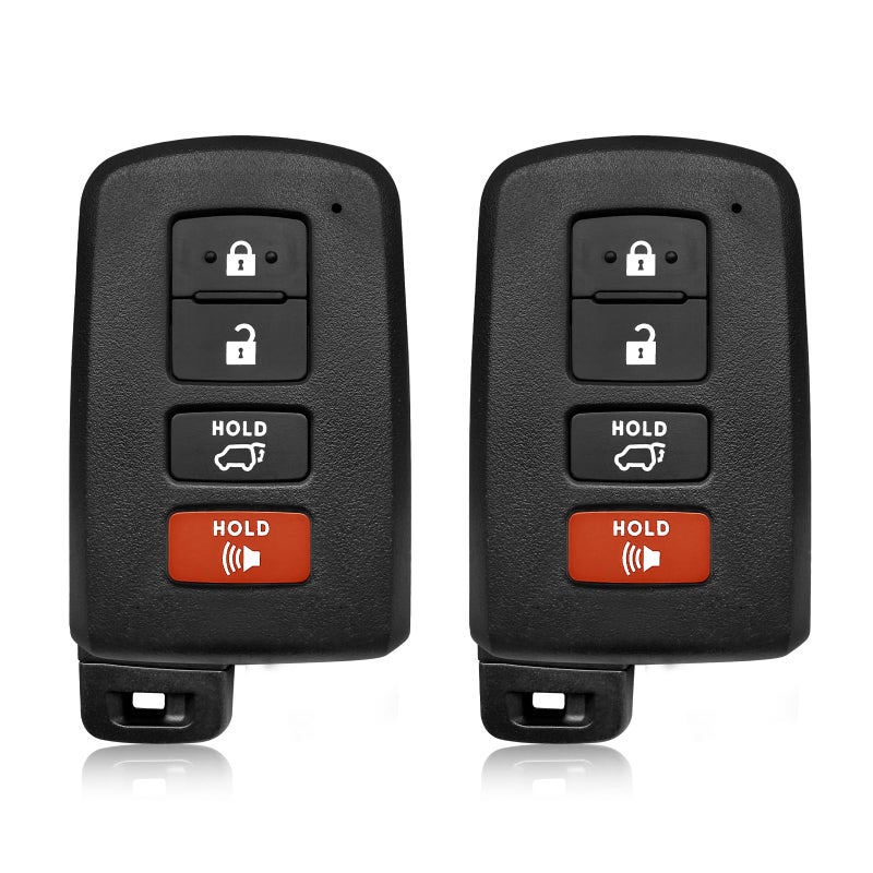 2 Keylessbest Replacement for 2016 2017 2018 2019 2020 2021 Smart Proximity Toyota Highlander Sequoia GNE 2814512110 Board Key Fob HYQ14FBA 312MHz 4 Buttons